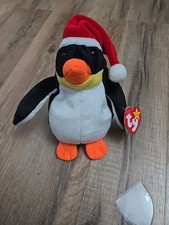 TY 1998 ZERO the CHRISTMAS PENGUIN BEANIE BABY - MINT with MINT TAGS