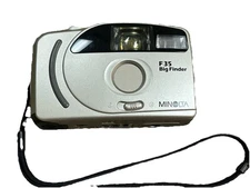 Minolta Camera F35 Big Finder Point & Shoot 35mm Film