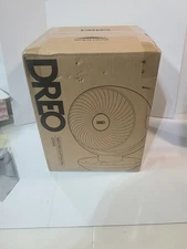 Dreo Fan for Bedroom, Desk Air Circulator with Remote, 11 Small, Black 