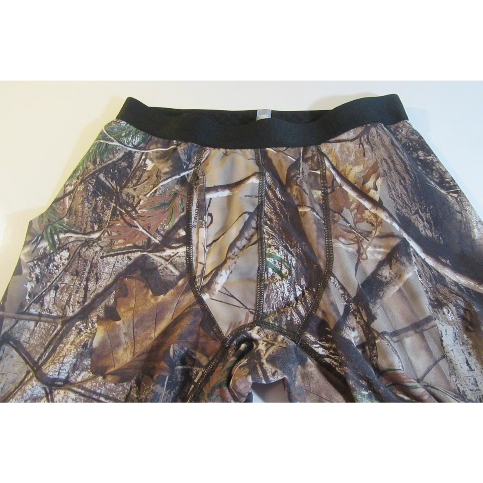 Columbia Men’s Camo Tights Stretch Men's Size Medium Hunting Bottoms Base Layer - Image 2 of 4
