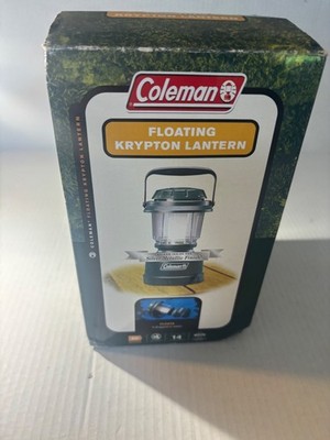 Coleman Floating Krypton Lantern - Silver Metallic Finish FLOATS NiB