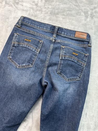 RSQ Youth Boys Sz 16 Blue Jeans Tokyo Super Skinny Mid Rise School Play Skate - Picture 4 of 13