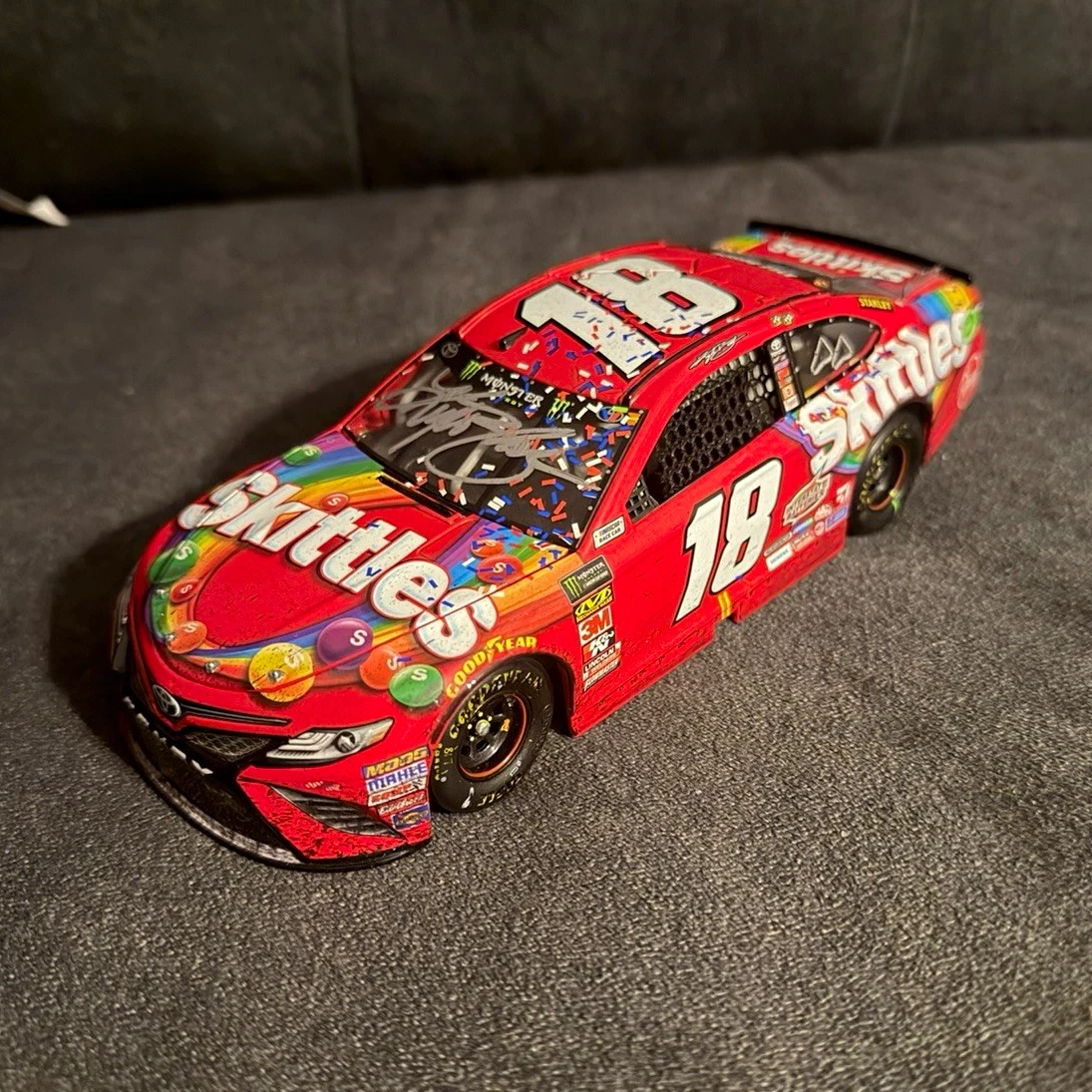 Kyle Busch Red NASCAR Racecar Diecast Racing Cars for sale | eBay