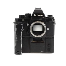 Nikon F3/THP 35mm Film SLR Camera Body, Black, with Motor Drive/Data Back