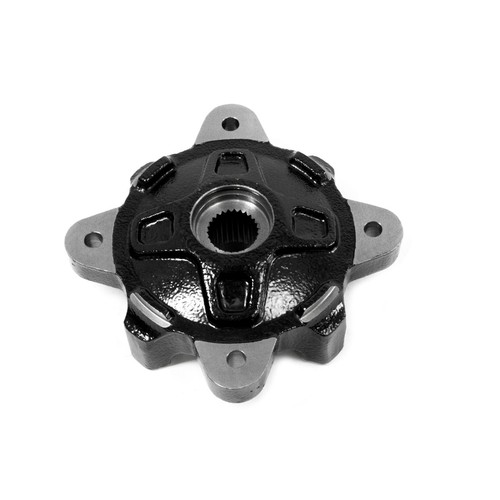 Polaris Front Wheel Hub, Medium Gloss Black, Genuine OEM Part 5137539-067, Qty 1 - Picture 3 of 7