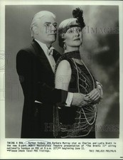 1989 Press Photo Norman Rodway and Barbara Murray star on The Bretts II, on PBS.