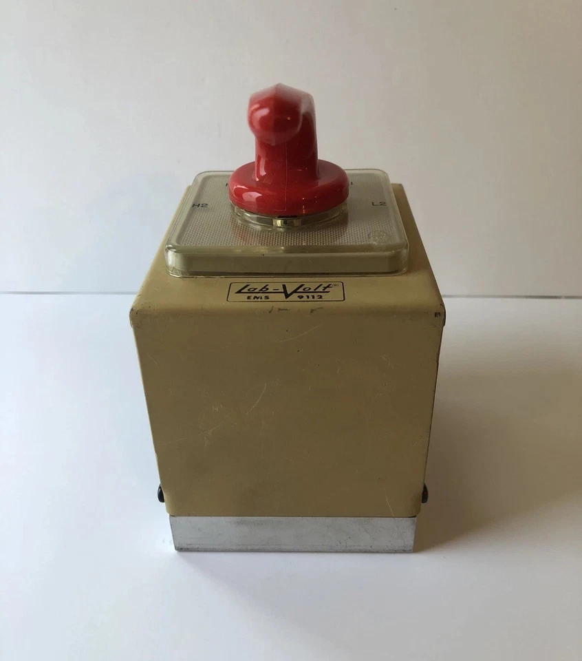 Interruptor de tambor Lab-Volt EMS 9112, entrenador eléctrico industrial, equipo de prueba Foto 4 de 4