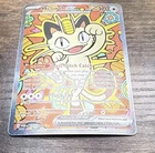 Pokémon TCG Meowth ex 121/088 Special Illustration Rare Perfect Order SIR  NM