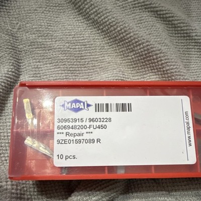 Mapal 606948200-FU450 Industrial Indexable Inserts 30953915/9603228 10 pcs