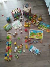 Konvolut 0 bis 2 Jahre Baby Spielzeug HABA La Giraffe Sophie Kreisel Puzzle 