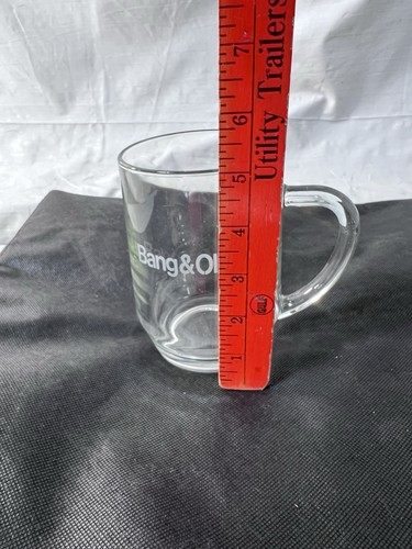 Bang & Olufsen Bierkrug Klarglas Kaffee Tee Tasse - Bild 4 von 6