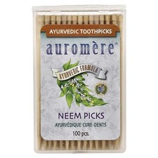 3 PACK of Auromere, Ayurvedic Toothpicks, Nee...