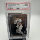 2015 Bowman Chrome Draft AARON JUDGE  #150 PSA 10 GEM MINT