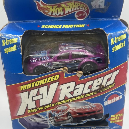 RAR Mattel Hot Wheels motorisiertes X-V Racers Science Friction wiederaufladbares Auto - Bild 4 von 9