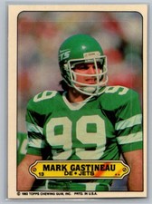 1983 Topps #13 Mark Gastineau Stickers