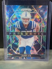 2024 Panini Prizm - Prizmatic Laiatu Latu #5 Green Wave Prizm (RC)