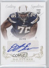 2013 National Treasures Rookie Signatures Century Gold 38/49 DJ Fluker Auto 0a1