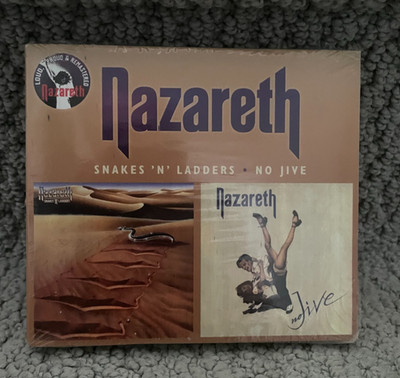 Snakes N Ladders / No Jive by Nazareth 2 CD, 2011 Salvo Records - New & Sealed