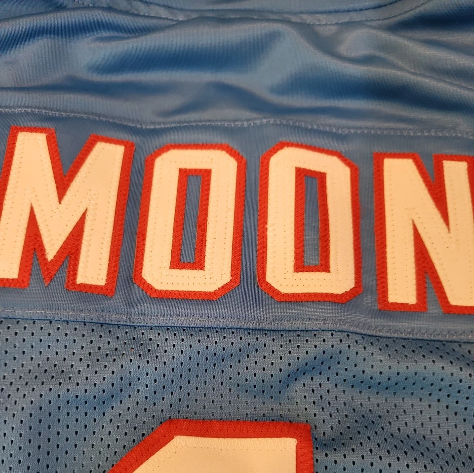 Warren Moon 亲笔签名球衣刻字名人堂休斯顿油人队 🔥🔥 — 第 3/4 张图片