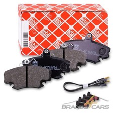 FEBI BILSTEIN BREMSBELÄGE +VWK VORNE FÜR RENAULT CLIO 2 KASTEN 1.5 BJ AB 01-