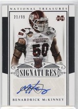 2015 Panini National Treasures College 21/99 Benardrick McKinney #208 Auto 11oq