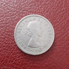 1966 Queen Elizabeth II Two Shillings, UK Very Good For Collection