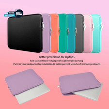 Laptop Sleeve Case 11-17 Inch Protective Bag Zipper Notebook Computer Cover
