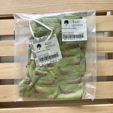 NWT Kate Quinn 12-18m Bamboo Pocket Urban Jogger Mossy Slug Party