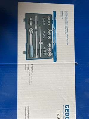 Gedore Steckschlüssel-Satz 1/2 23 Teilig Neu