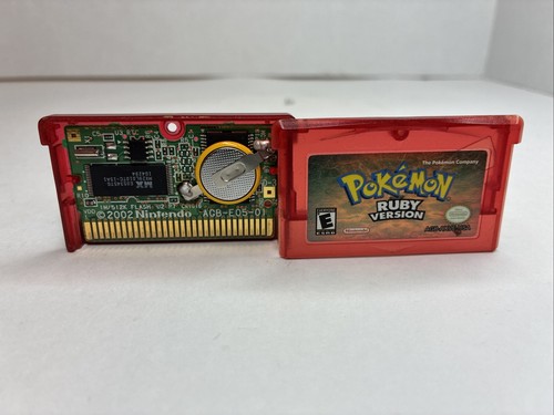 Pokémon: Ruby Version (Game Boy Advance, 2003) New Battery / Refurbed Tested! 🔥