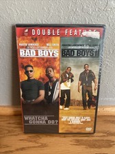 Bad Boys / Bad Boys II 2 DVD Double Feature Set - Brand New