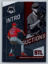 2021 Panini Mosaic Matthew Liberatore Rookie Introductions Insert Cardinals RC