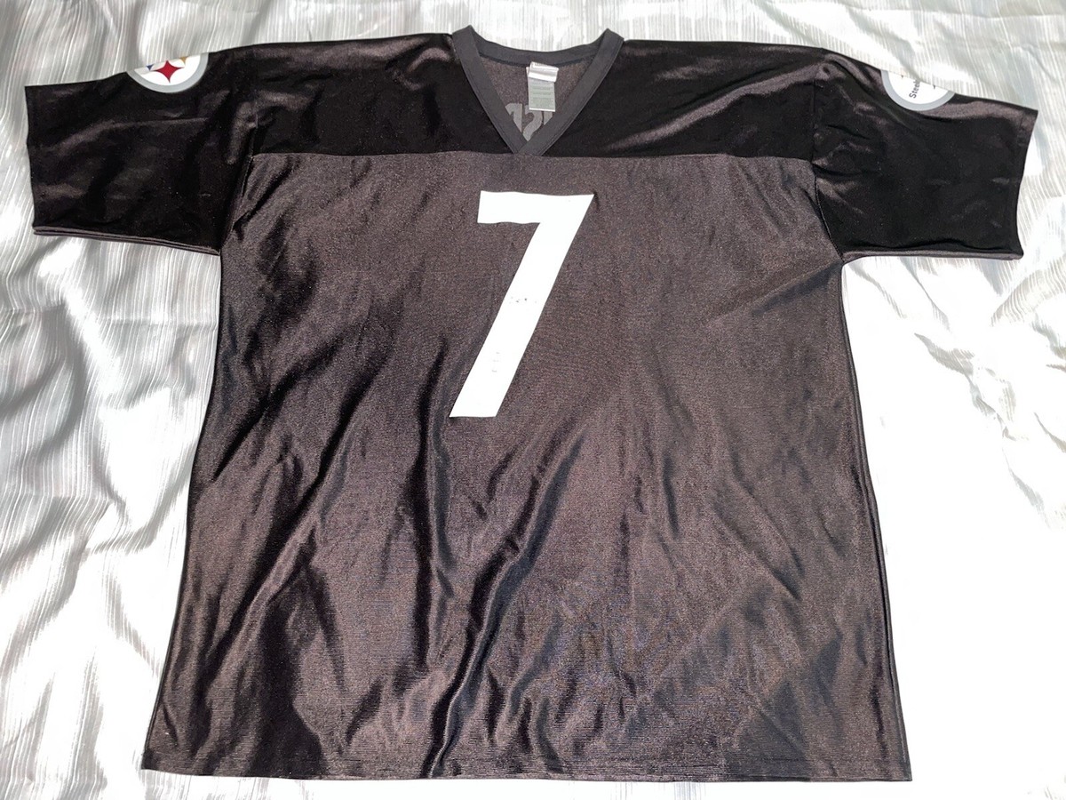 Ben Roethlisberger #7 Pittsburgh Steelers NFL Jersey Black