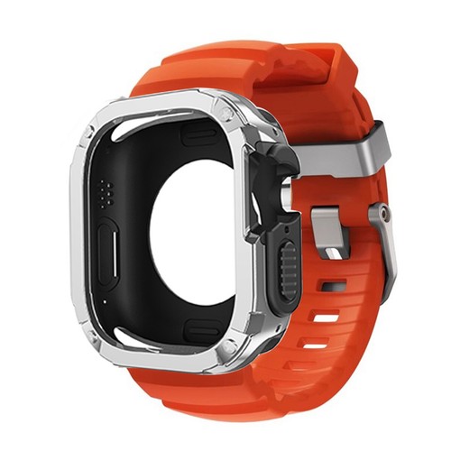 Strap + Case Cover For Apple Watch Ultra 2/1 49mm Series10 9 8 7 44/45/46mm Band - 第 30/34 張圖片