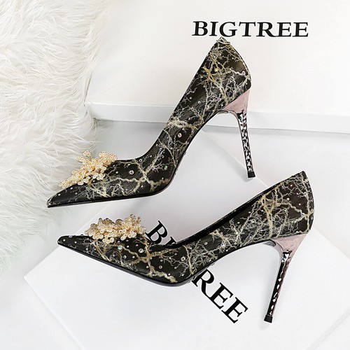 High Heels Stilettos Pumps Shoes for Women Evening Party Wedding Size 4-10.5 New - Picture 13 of 20
