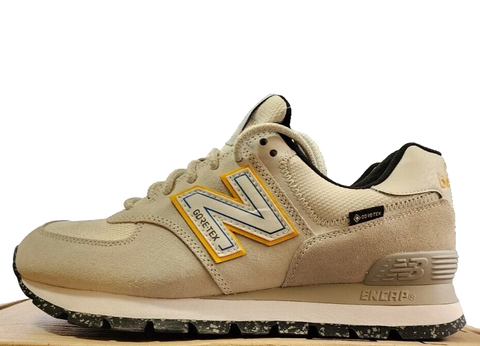 Zapatos para correr New Balance® para hombre 7 D (mujer 8,5) 574 resistentes Gore-Tex en gris Foto 2 de 4