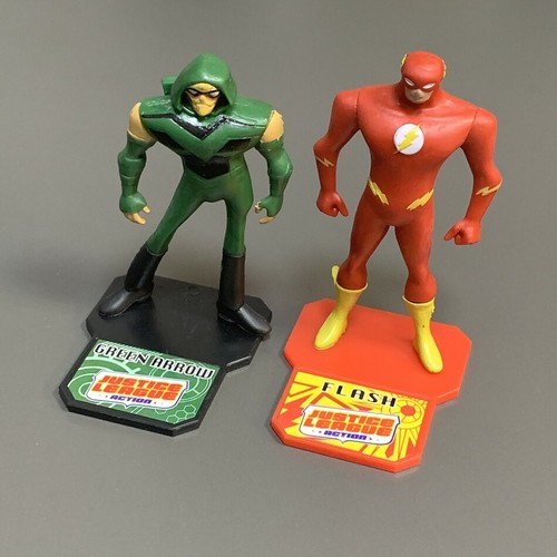 8 piezas mini figuras de juguete de la Liga de la Justicia de DC Comics Batman Superman Joker flecha verde - Imagen 4 de 6