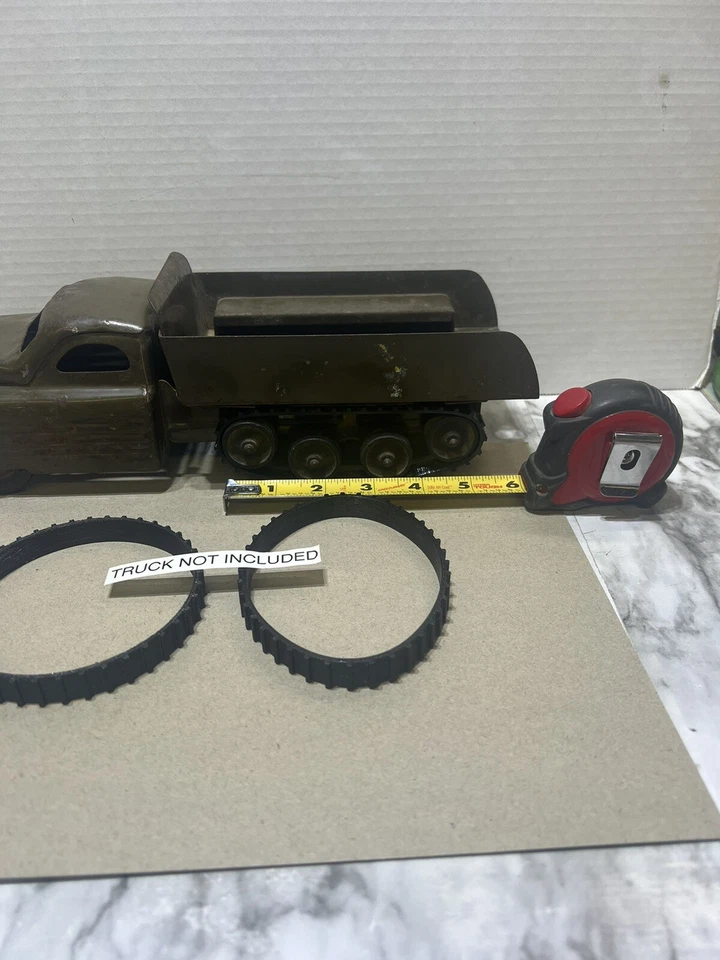 Buddy L Half-Track Mobile Artillery Unit 1 pair of tracks (TRUCK NOT INCLUDED) - Image 4 of 4