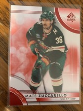 Mats Zuccarello  Sp Authentic  Hockey  Red Limited #54
