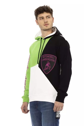 Automobili Lamborghini White Cotton Men Sweater - 第 2/5 張圖片