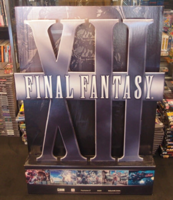 【非売品】FINAL FANTASY12 立看板 RARE- Final Fantasy XII Store Display Advertising Standee Cutout