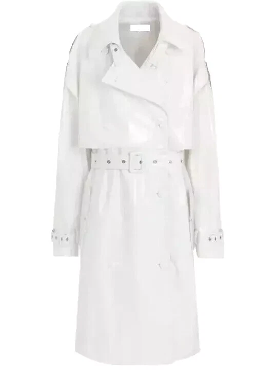 Corta-vento sólido Branco Casacos, jaquetas e Coletes para mulheres