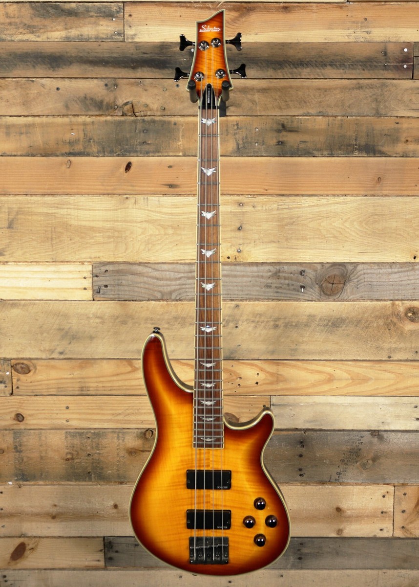 【11252】SCHECTER diamond series EXTREME-4 Schecter Diamond Series Omen Extreme 4 Electric Bass - Vintage
