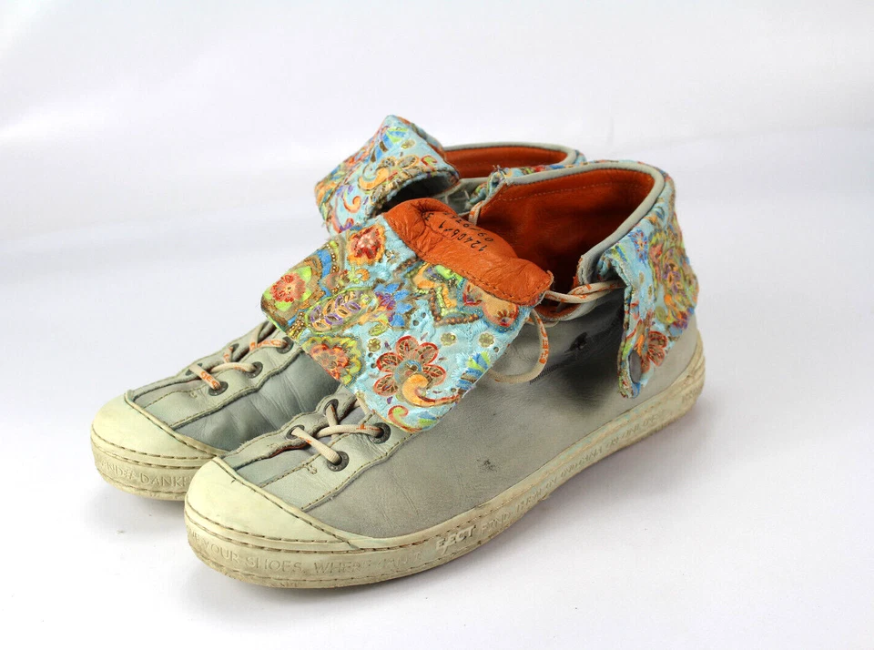 Chaussures à lacets femme Eject pointure 39 bottes bottines boots cuir F 773 - Photo 2/4