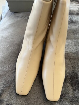 Vagabond Tessa Toffee mid calf boots squared toe 40 New in Box NIB