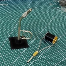 Fliegenbinden-Schraubstock, praktisches C-Klemmhaken-Bindewerkzeug, Angeln,