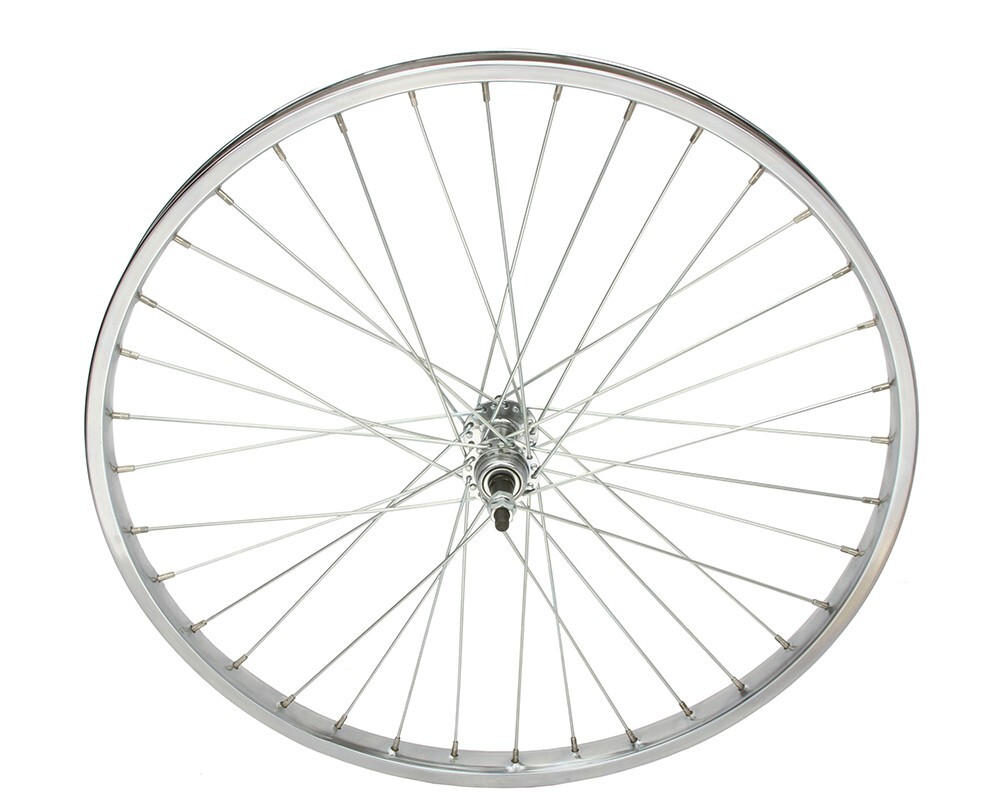 12g Front Or Freewheel 36 Spoke Rims Chrome