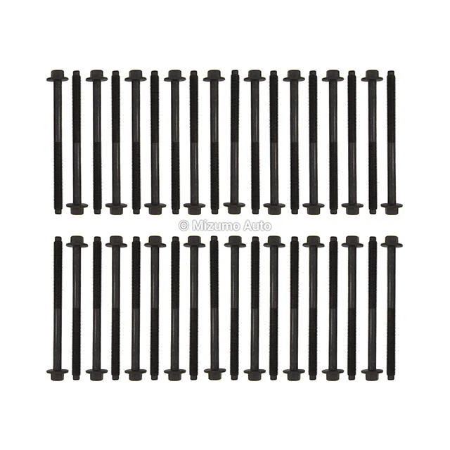 Pernos de cabeza aptos para Ford F250 F350 F450 F550 Super Duty 11-17 6,7 L Foto 2 de 4