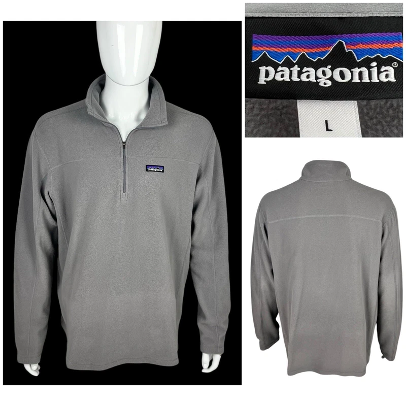 patagonia pullover fleece lightweight outdoor casual jacket