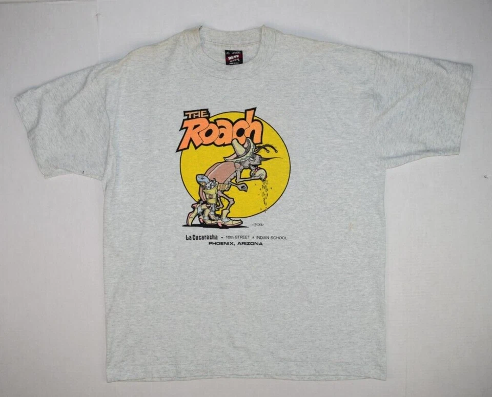 Camiseta De Colección La Cucaracha Talla M/L Arte por Spider La Cucaracha Phoenix Foto 2 de 4